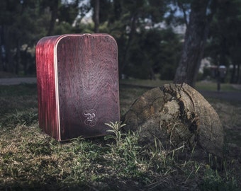 Handmade professional Cajon model Dark Sakura