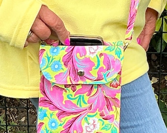 Patron du sac Helen, bandoulière et sécurisé