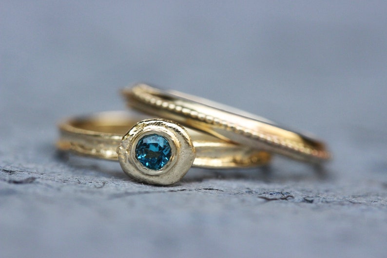 Bridal Ring Set Boho Wedding Ring Wedding Band Women Etsy