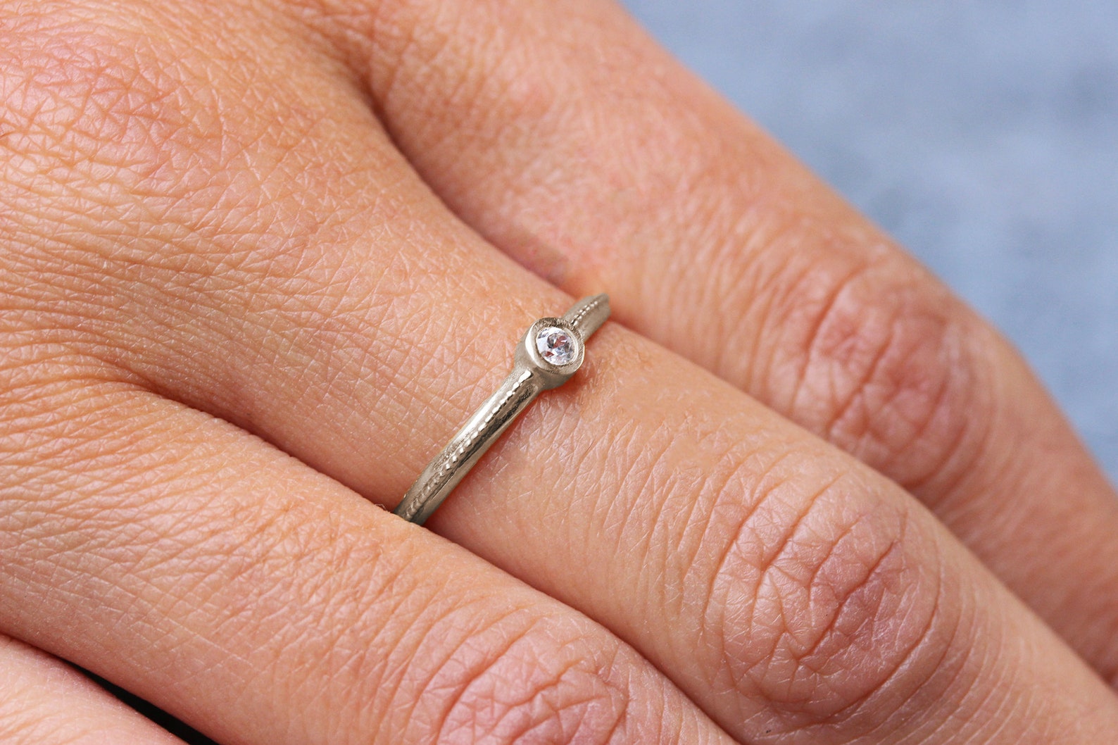 10. Boho Engagement Ring Nail Design - wide 1