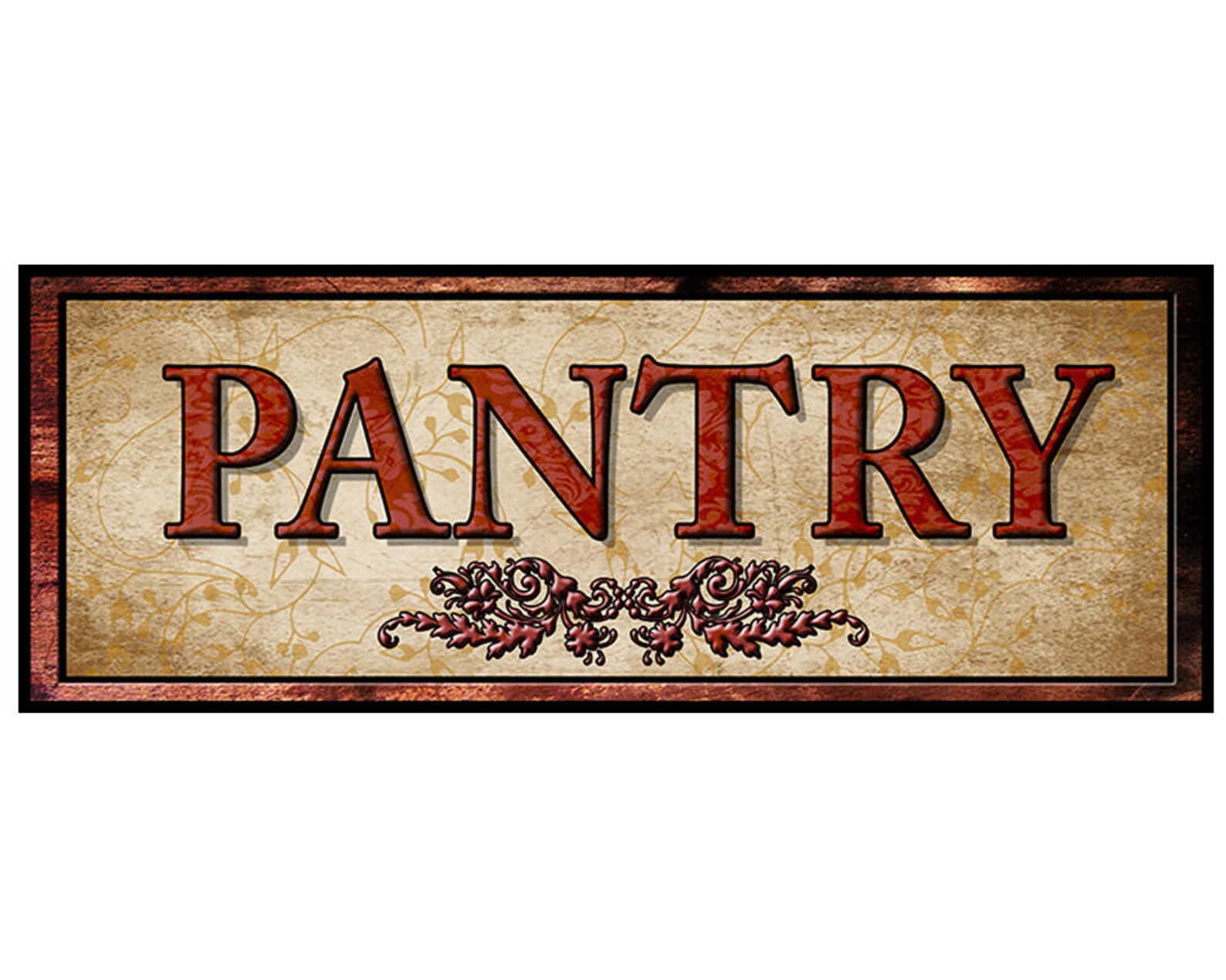 PANTRY Sign Fine Art Decor For Your Home In Various Sizes Etsy