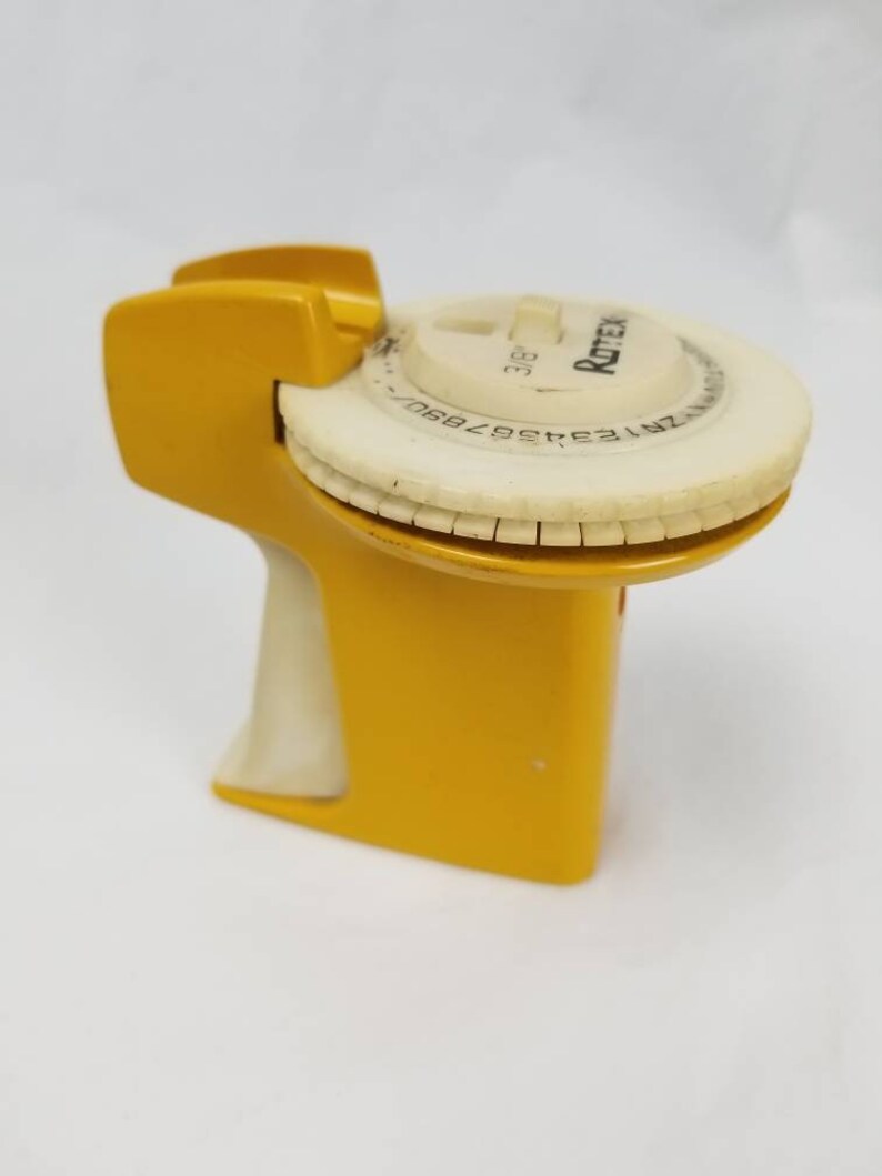 Rotex Astro Label Maker 3/8 pulgadas cartucho Vintage Etsy