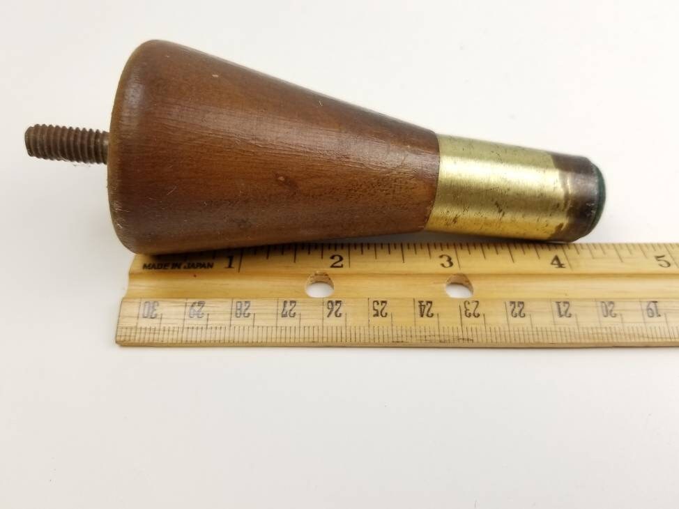 MCM Wood Furniture Legs 4in Short Mid Century Modern Tapered Etsy