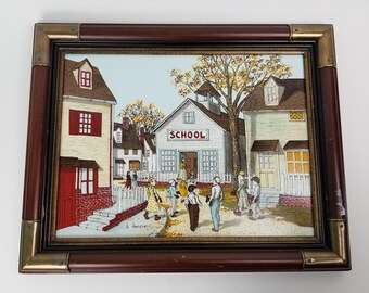 H HARGROVE Oil Paintings on Canvas Cows Trains Hobos Artist