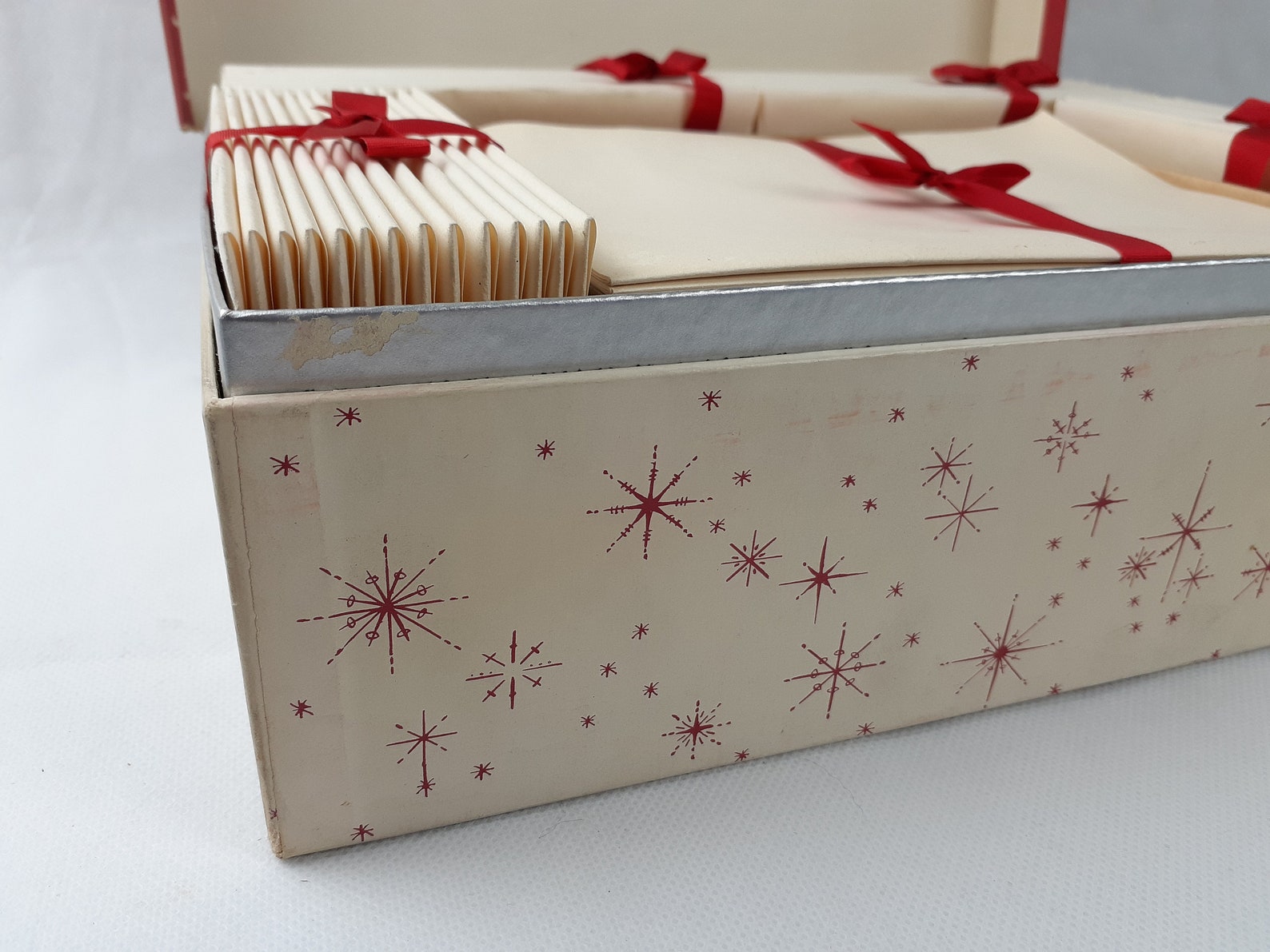 Antique Letter Writing Box Set Stationary and Envelopes Blank Etsy