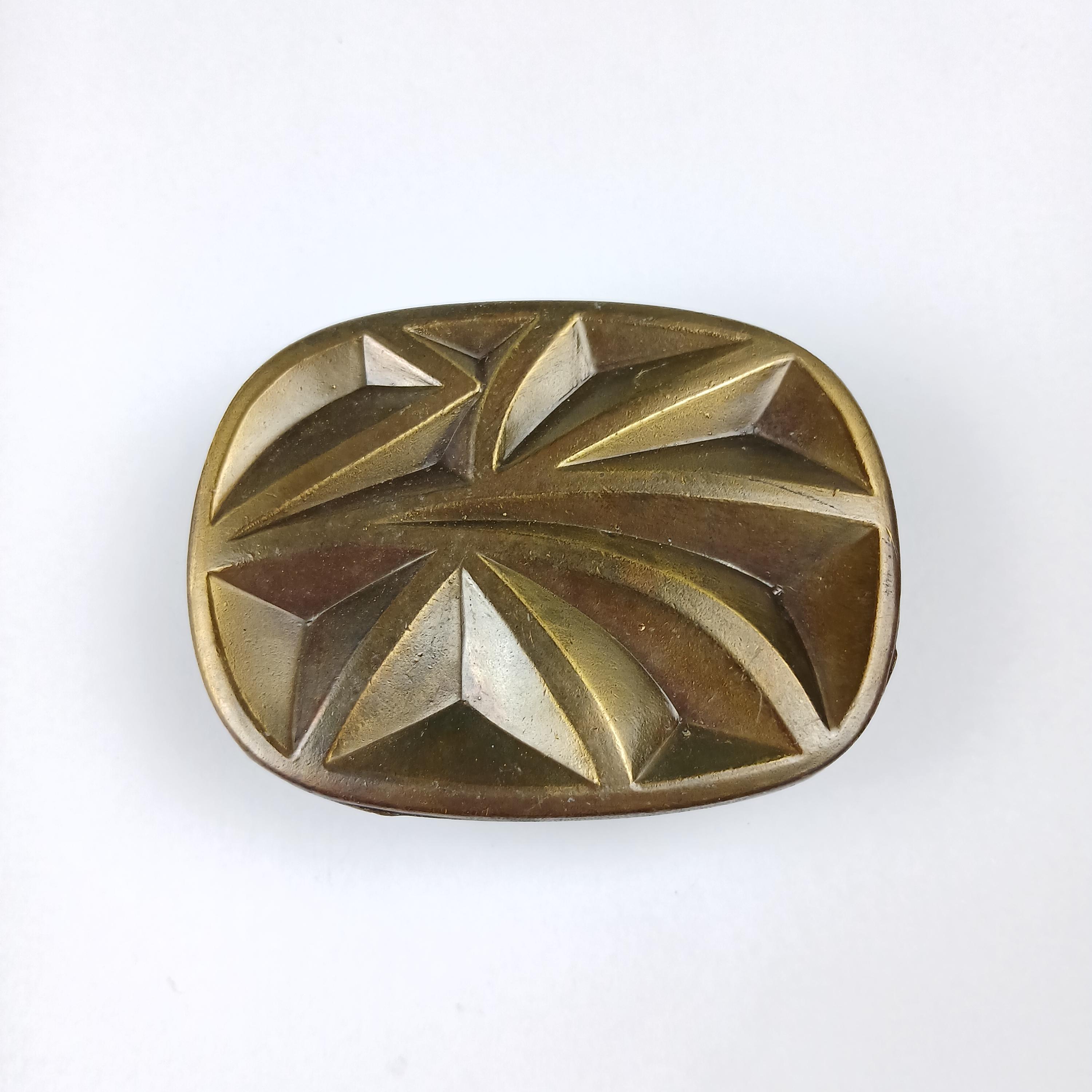 Kaléidoscope Ancien En Laiton Avec Poignée En Cuir - Style Vintage, Boîte De Collection - Neuf, Origine Inde