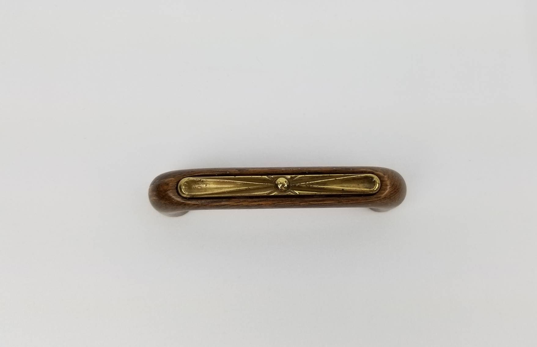 Vintage Traditional 2.75 in. Brass Bail Drawer Pull