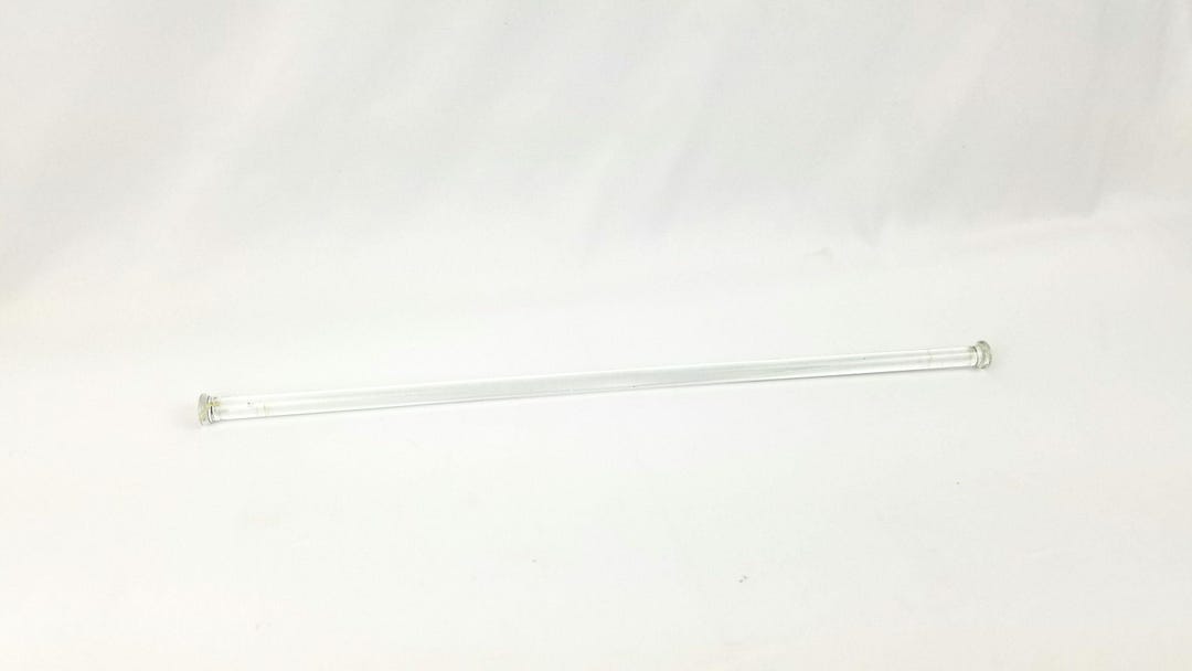Vintage Glass Towel Bar 17.5