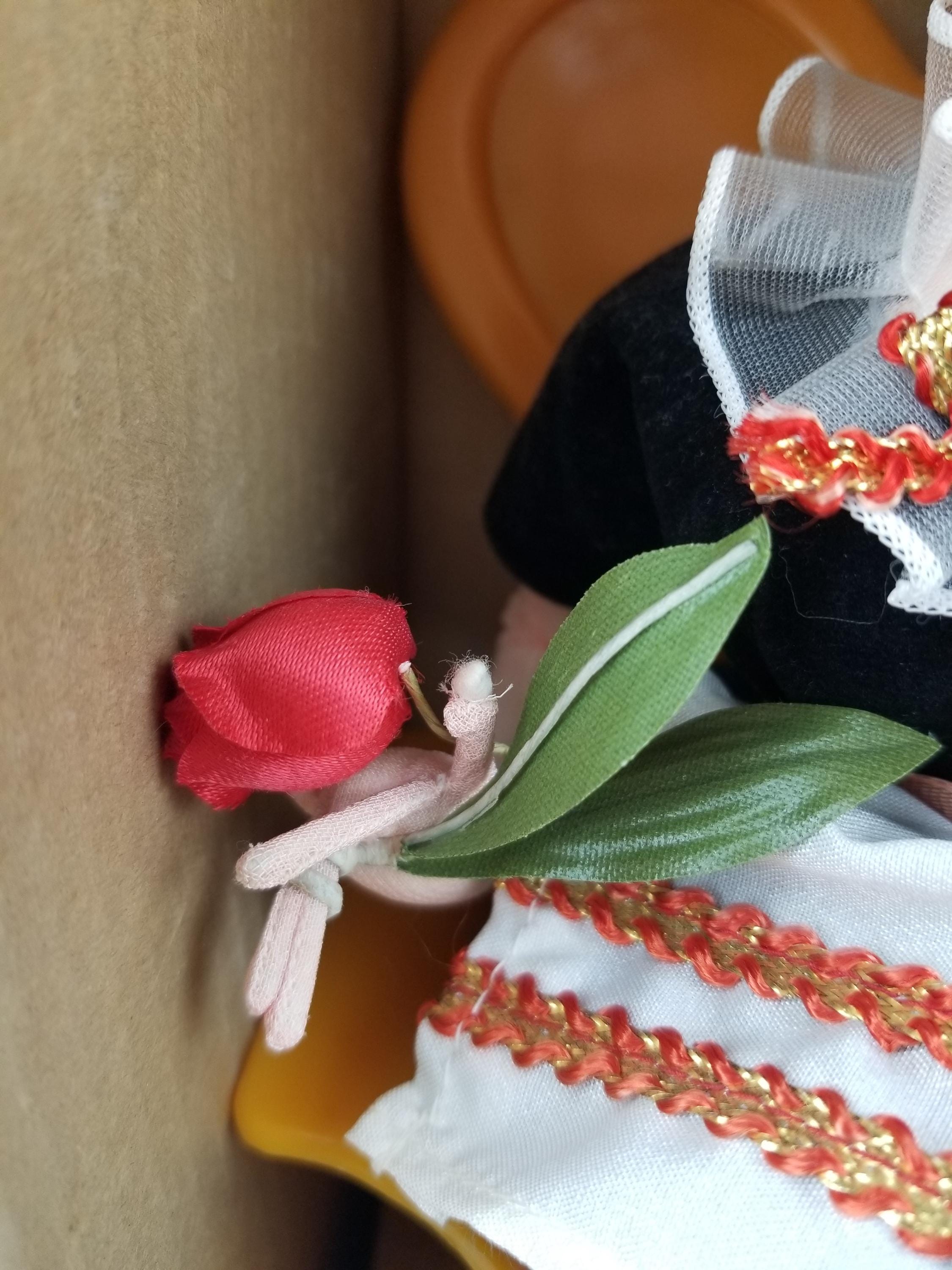 1960s Musical Doll Holland Dutch Girl Madein Tokyo Japan