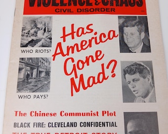 1968 Bürgerrecht-Magazin Chicago Bewegung für soziale Gerechtigkeit