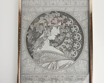 Midcentury 8x10 Gold Metal Picture Frame Vintage Embossed Brass Tone Desk Frame Ornate MCM Gallery Wall Home Decor
