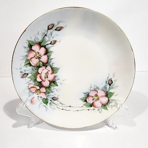 Hutschenreuther Bavaria Hand Painted Gilded Art Porcelain Floral Collector Plate Circa 1925 - 1939 Vintage Porcelain Art Mother's Day Gift!?