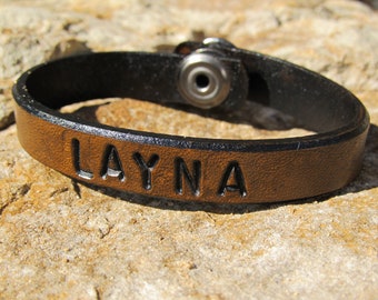 Personalized Leather Bracelet For Men Custom Bracelets Man Husband Gift Bracelet. Custom Name Bracelet Remembrance Gift Personalized Leather