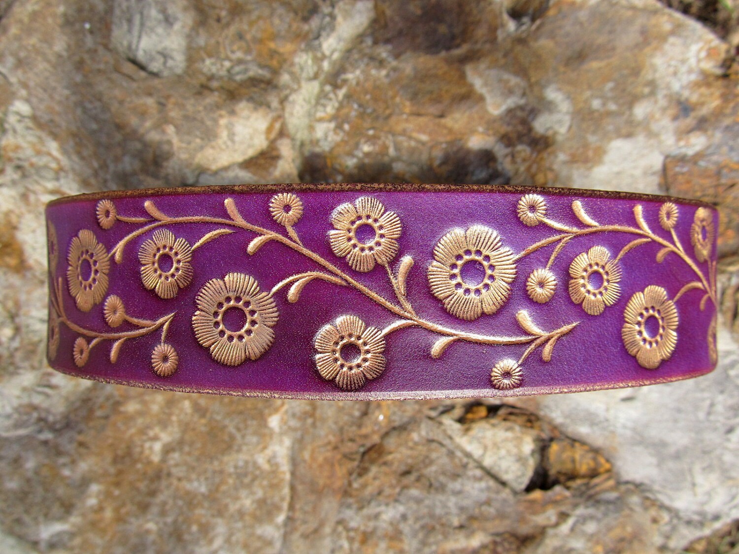 Personalized Leather Dog Collar Engraved Dog Collar Custom Etsy