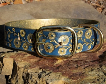 Personalized Leather Dog Collar, Engraved Dog Collar, Custom Dog Collar, Leather Dog Collar, Girl Dog Collar, Engraved Dog Collar with Name
