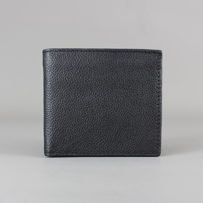 Black Leather Wallet And Card Holder image 4