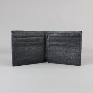 Black Leather Wallet And Card Holder image 3