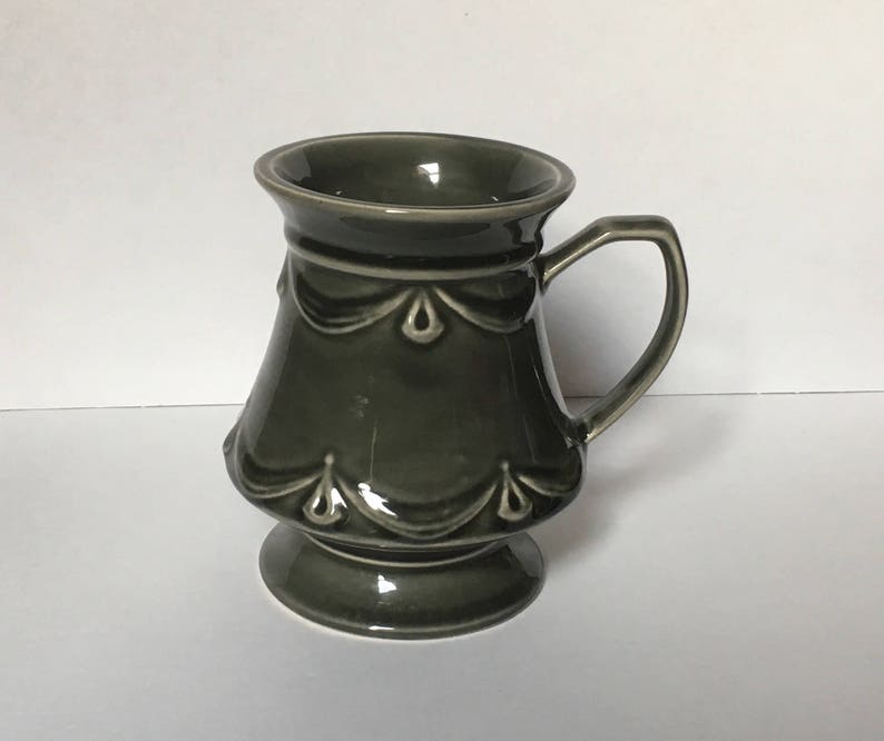 Holkham Pottery Large Mug. 1960s T117 Greyish Etsy UK