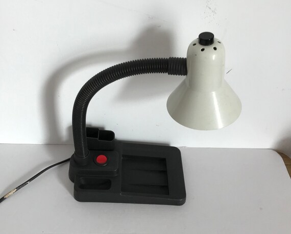 Vintage Desk Tidy Lamp Made In Italy Bhs Pre 1985 Spotlight Etsy
