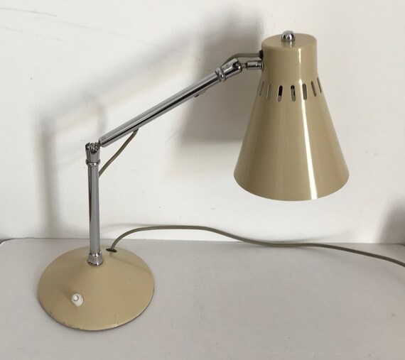Pifco Vintage Articulated Desk Lamp Two Arm Anglepoise Etsy