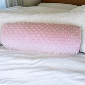 Bolster Pillow Cover Baby Pink 6”x 16” Room Decor Bolster Pillow Cover