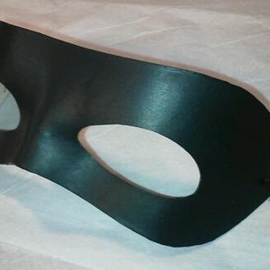 Green Leather Mask inspired by Arrow