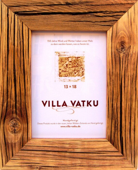Picture Frame 21 X 30 Cm Nature Dark Wood Shabby