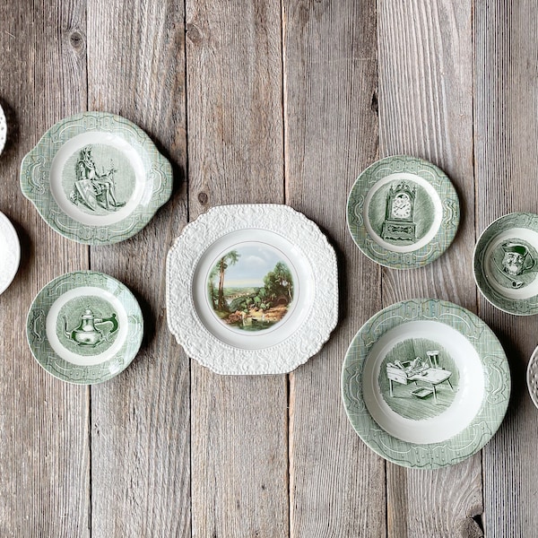 Vintage Plates for Wall Decor Etsy