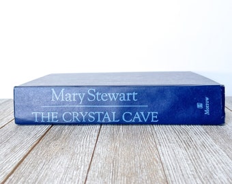 The Crystal Cave | by Mary Stewart | William Morrow and Company | 1970 | Merlin and King Arthur | Hardcover