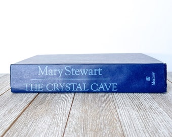 The Crystal Cave | by Mary Stewart | William Morrow and Company | 1970 | Merlin and King Arthur | Hardcover