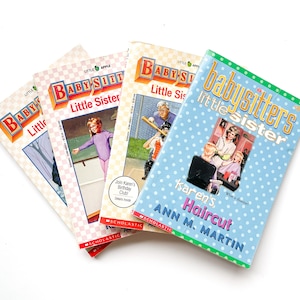 The Baby-sitters Club Little Sister Books Set of 4 | Babysitters Club | Ann M Martin | Paperback
