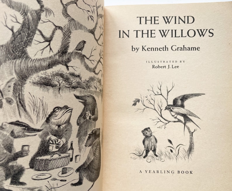 The Wind in the Willows | by Kenneth Grahame | 1980 | Paperback - Etsy