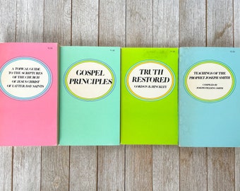 The Missionary Set of 4 Vintage Latter Day Saints Paperback Books