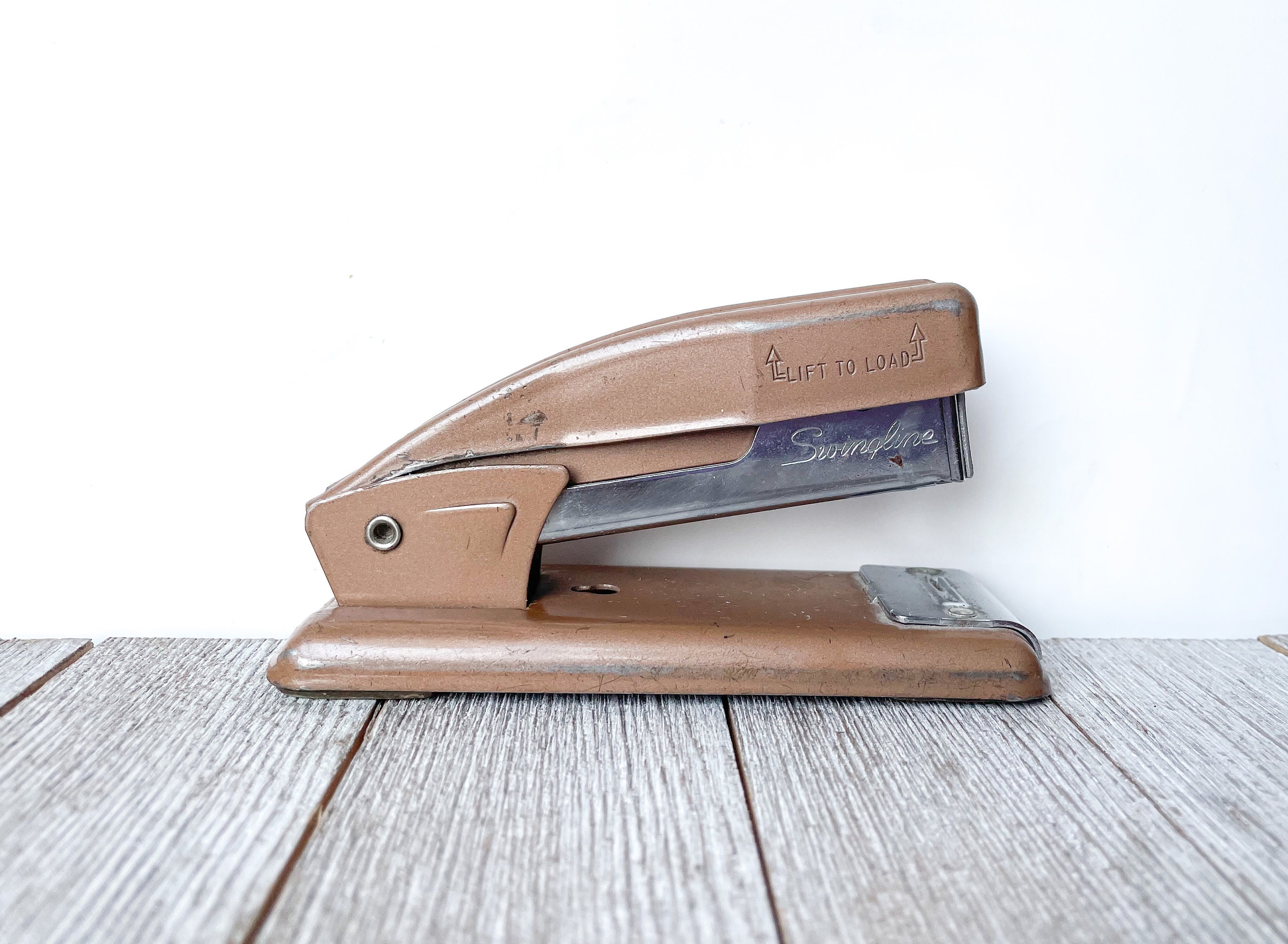 Vintage Small Swingline Stapler | 1970s | Beige | Home Office