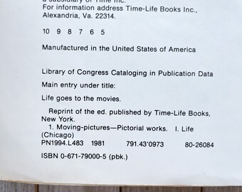 Life Goes to the Movies | 1975 | Paperback - Etsy Life Goes to the Movies | 1975 | Paperback - Etsy