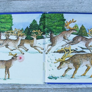 Rudolph the Red-nosed Reindeer Book | Hardcover | Whitman | Christmas ...