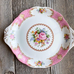 Royal Albert Lady Carlyle Bone China Cake Plate | Royal Albert