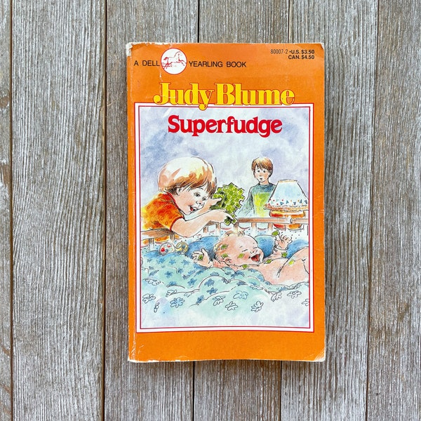 Superfudge | by Judy Blume | 1982 | Paperback | Vintage Children's Book