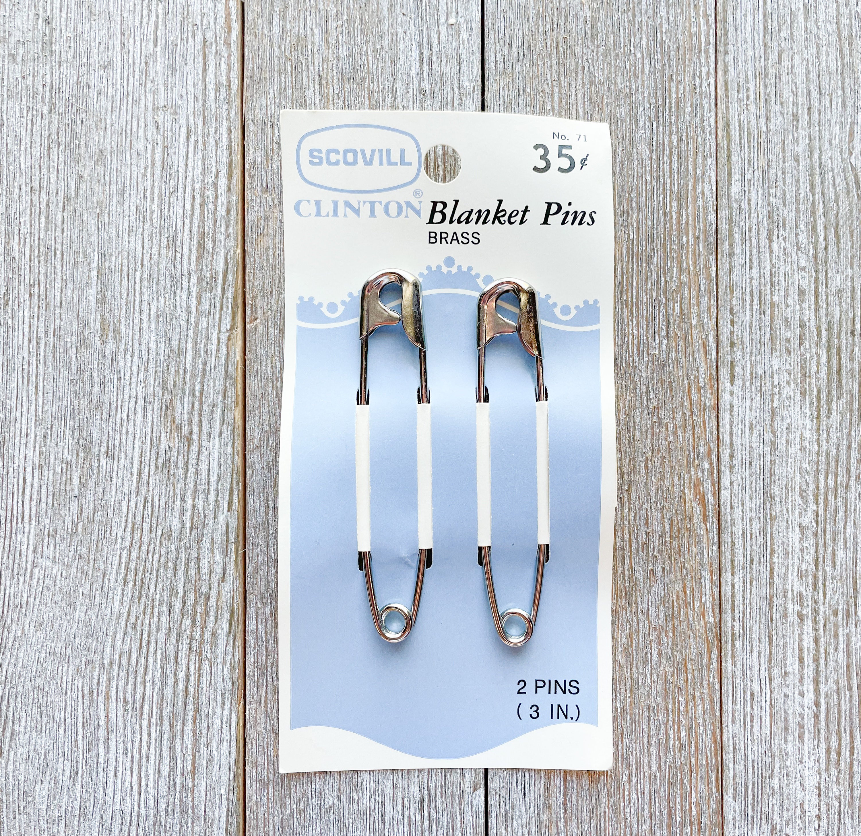 Extra Large Safety Pins Oversized Safety Pins Brooch Jumbo Horse Blanket  Pins Metal Stitch Markers Sewing Pins-2pcs 