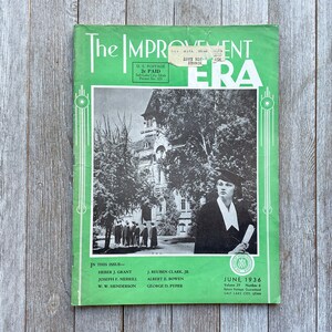 The Improvement Era June 1936 | LDS church magazine | Mormon Magazine | Religious | Church of Jesus Christ of Latter Day Saints