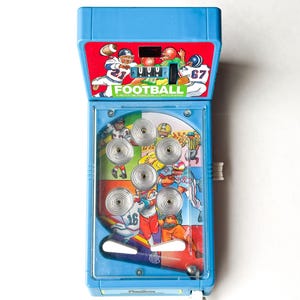 Pinball Football Handheld Game | 1988 | Electronic Battery Operated | Vintage Games | Playtime | Electronic Hand-Held