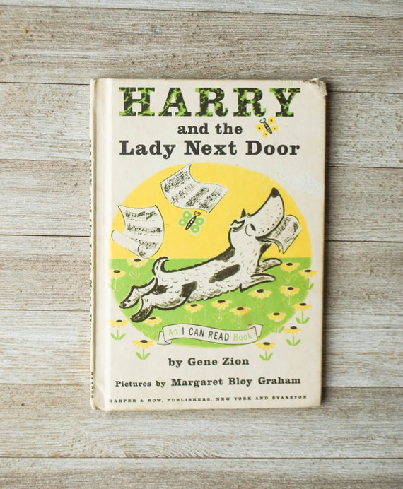 Harry And The Lady Next Door Gene Zion Pictures Margaret Etsy