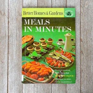 Better home & Gardens Meals in Minutes Cookbook | 1963 | Hardcover
