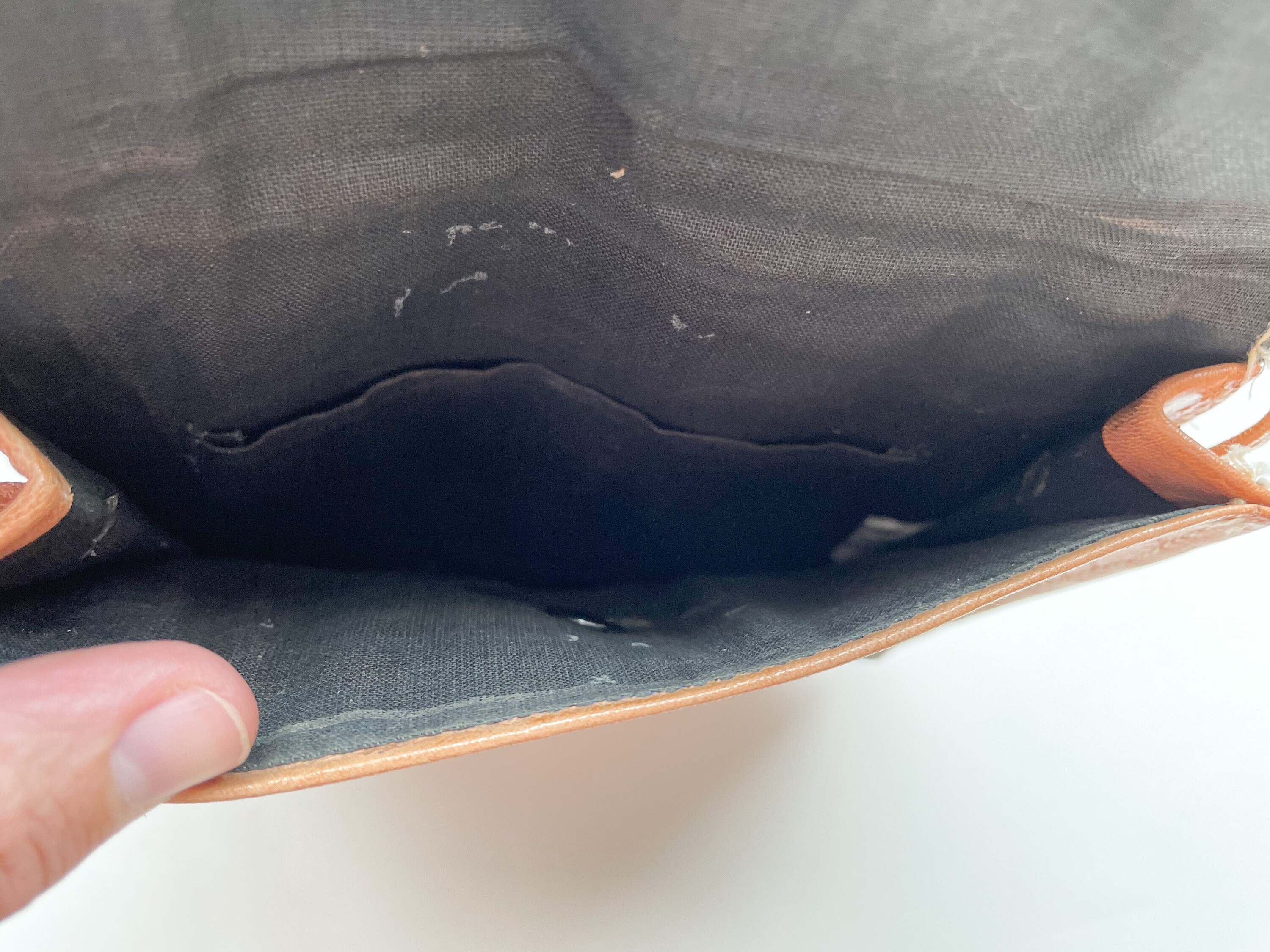 Sac à Main éléphant Fourre-tout – Inde 1992, Signé MTC, Cuir Multicolore, état Très Propre