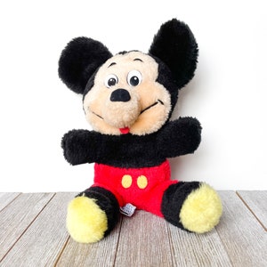 Mickey Mouse Plush | Vintage Walt Disney