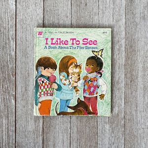 I Like to See | A Book About Five Senses | Hardcover | Whitman | Tell a Tale | Children&#39;s Book
