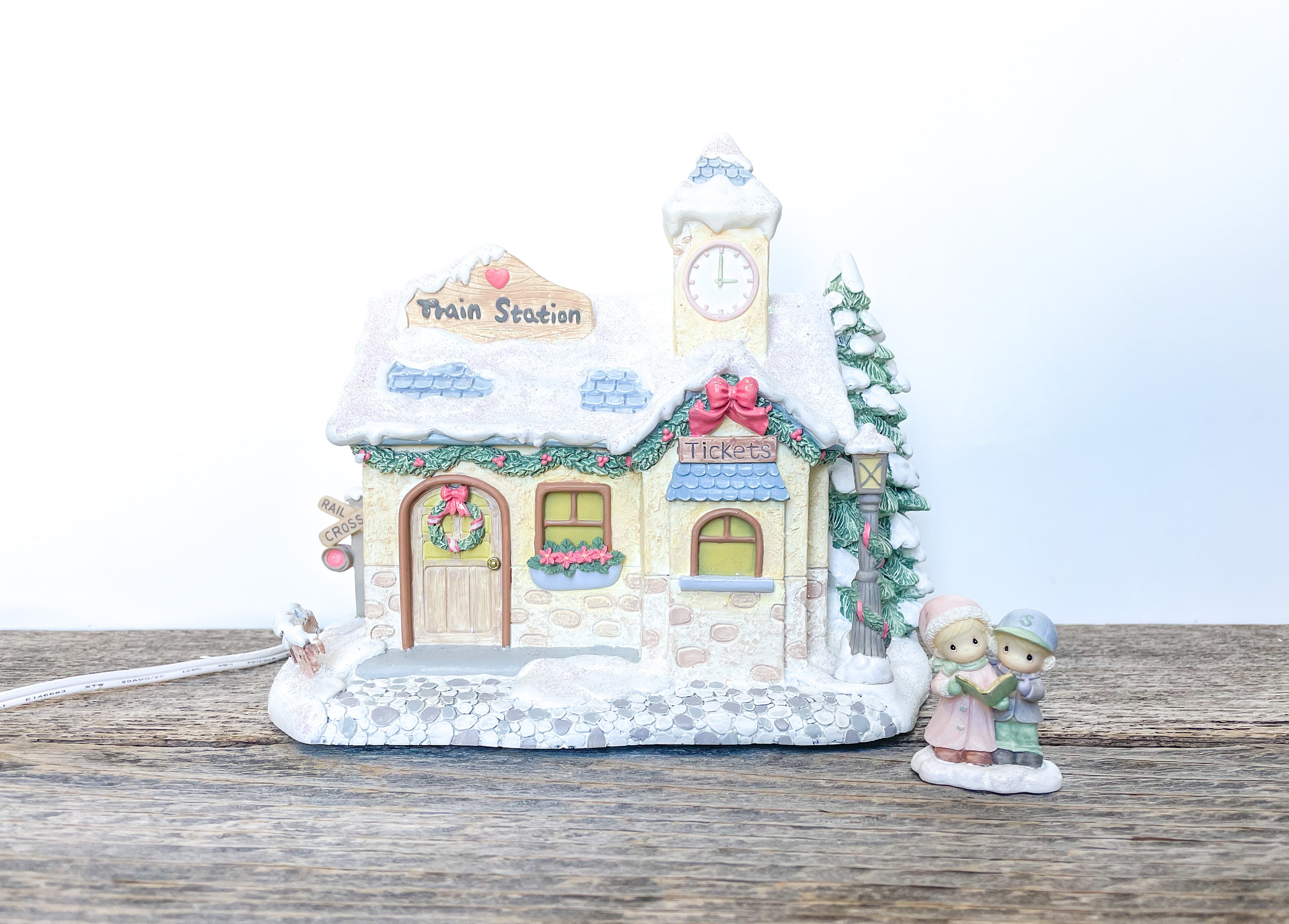 Precious moments christmas train sale