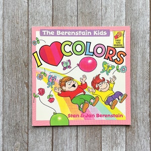 The Berenstain  Kids I love Colors | by Stan and Jan Berenstain | 1987 | Paperback | children&#39;s books