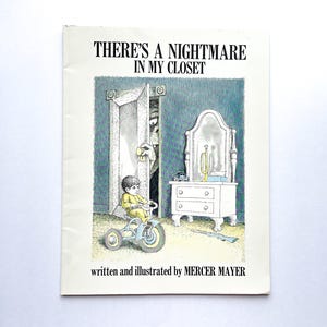 There&#39;s a Nightmare in my Closet | Written and Illustrated by Mercer Mayer | Vintage Children&#39;s Book | 1968 | Paperback