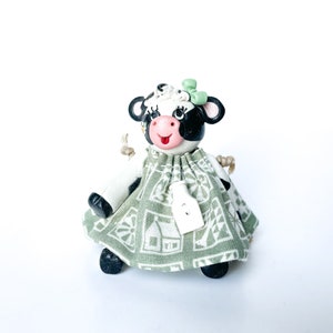Miniature Cow Statue | Miniature | Vintage